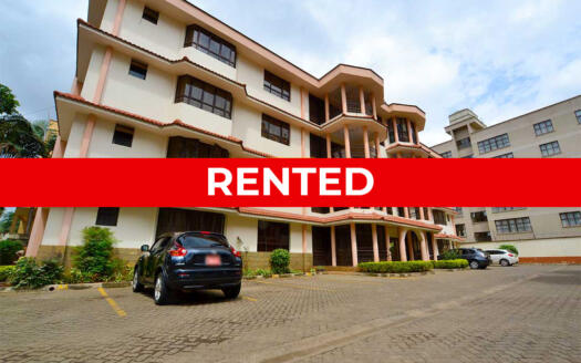 Classical Fully Furnished 3 Bedroom Apartment For Rent In Kilimani