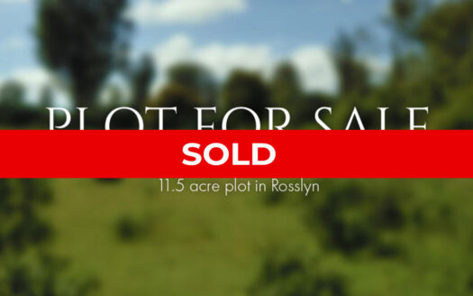 Approx 11.5 acres Prime Development Plot for Sale in Rosslyn