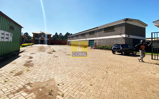 0.5 acres with a Warehouse Approx 3,500 sqft For Sale near Kikuyu