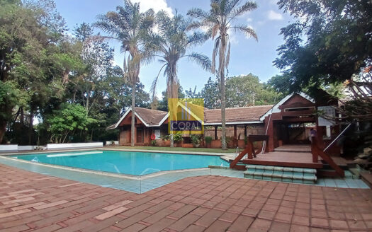 4-Bedroom Rental in Westlands with Fireplace, Pool & Gazebo Near Westgate Mall