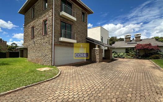 A Refined 5-Bedroom Villa of Character in Karen For Rent